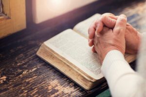 A Person Praying